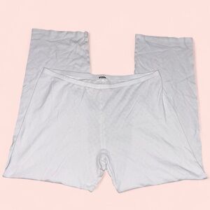 Victoria's Secret White Pointelle Pants